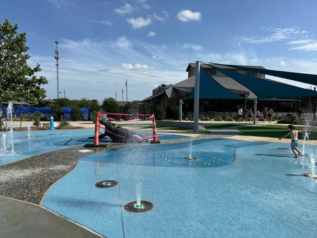 Co-Op District Hippo Splash Pad